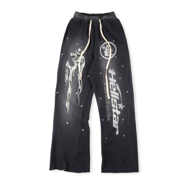 Hellstar Black Sweatpants Hellstar Black Sweatpants