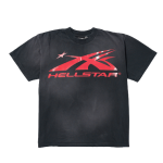 Hellstar Sport Logo Gel Black T-Shirt