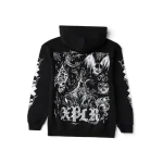 Inked Xplr Black Hoodie