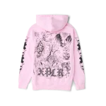 Inked Xplr Light Pink Hoodie