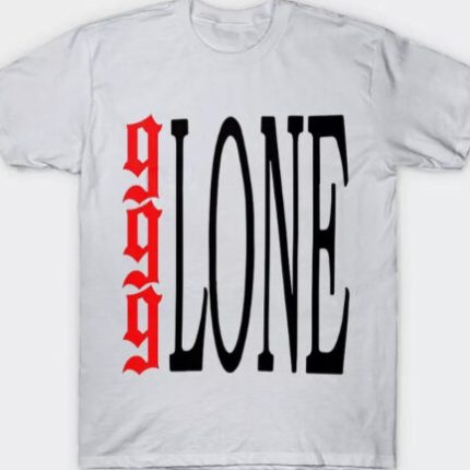 Juice Wrld X Vlone 999 Logo Tee – Black White