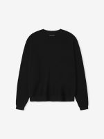 Essential Black Crewneck Sweater