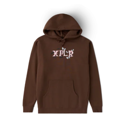 Poler Opposites Brown Hoodie