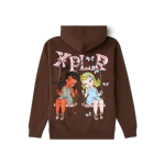 Poler Opposites Brown Hoodie