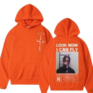 Travis Scott Cactus Jack Orange Hoodie