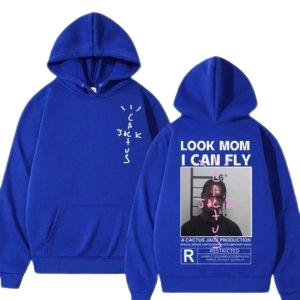 Travis Scott Cactus Jack Royal Blue Hoodie