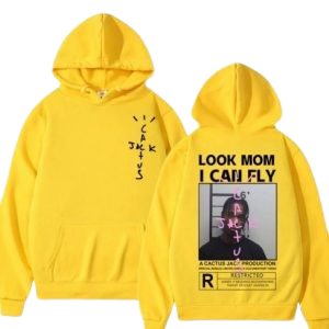 Travis Scott Cactus Jack Yellow Hoodie