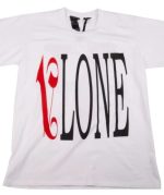 VLONE X PALM ANGELS TEE RED WHITE