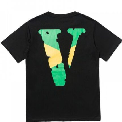 Vlone Jamaica Staple Black Large Tee