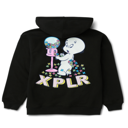 X Bubblegum Hoodie Black