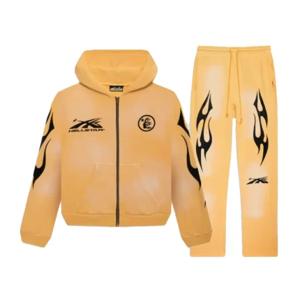 Yellow Hellstar Sport Tracksuit