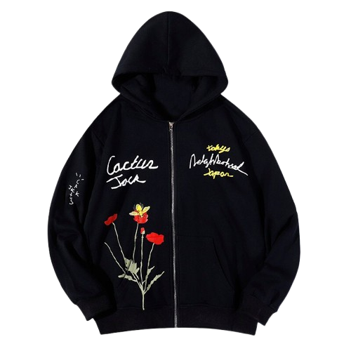 Travis Scott Cactus Jack x Neighborhood Carousel Zipper Travis Scott Cactus Jack x Neighborhood Carousel Zipper