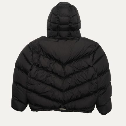 Chrome Hearts Chunk Half Dagger Zip Puffer Jacket Black