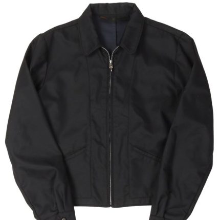 Chrome Hearts Cemetery Cross Nylon Trucker Zip up Jacket