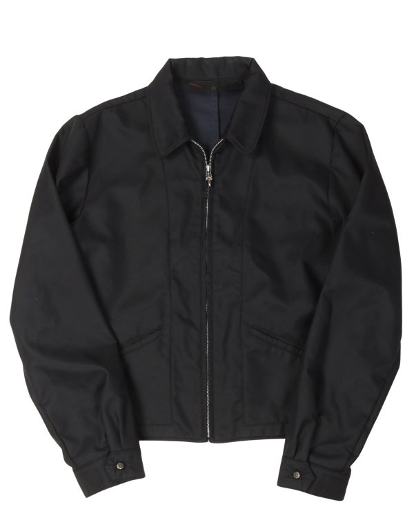 Chrome Hearts Cemetery Cross Nylon Trucker Zip up Jacket