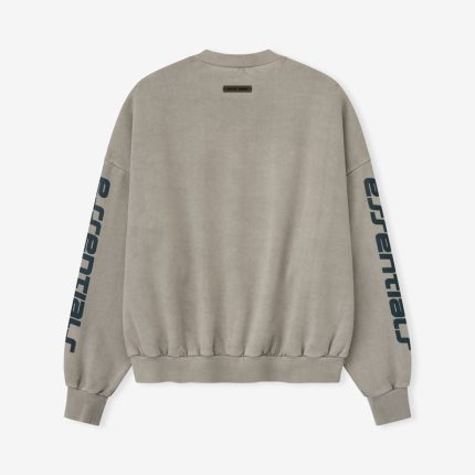 Essentials Heavy Fleece Cropped Relaxed Sweatshirt