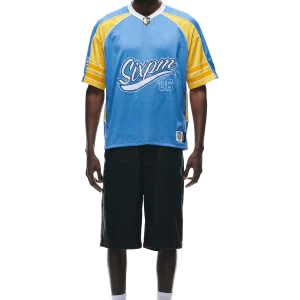 6PM SUMMER FOOTBALL JERSEY BLUE