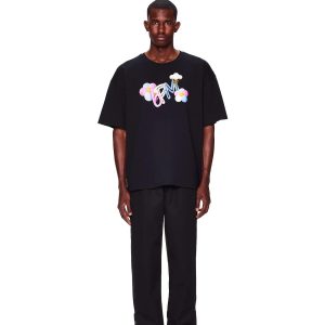 6pm Bloom T-Shirt Black