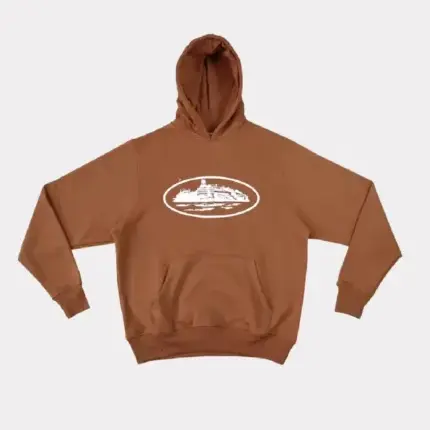 Corteiz Alcatraz Braun Hoodie