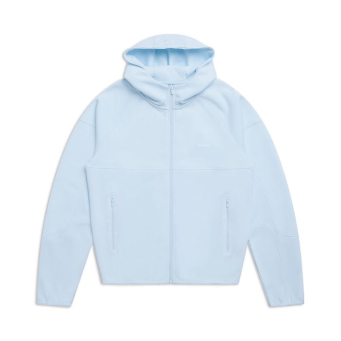 6PM Season Hooded Roadman Jacket Ice Blue