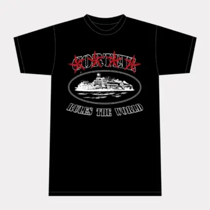 CORTEIZ 4STARZ ALCATRAZ T-SHIRT SCHWARZ