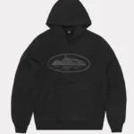 Corteiz Alcatraz Hoodie V2 Triple Black
