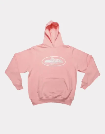 Corteiz Alcatraz Babyrosa Hoodie