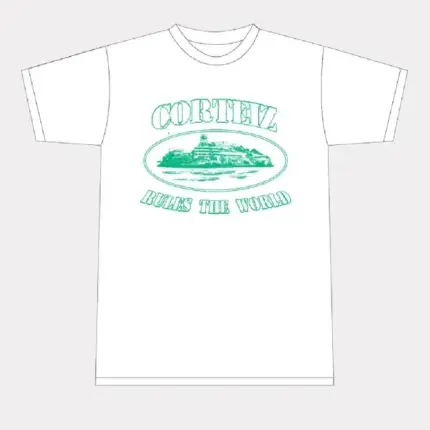 Corteiz Alcatraz T-Shirt Weiß