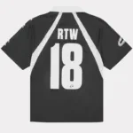 Corteiz Allstarz Fußball T-Shirt Schwarz