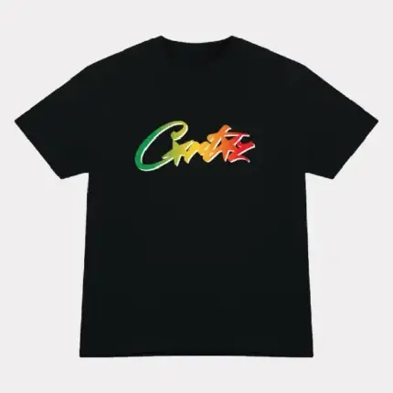 Corteiz Allstarz Gradient Carni T-Shirt Schwarz