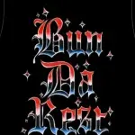 Corteiz Bun Da Rest Royale T-Shirt Schwarz