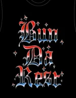 Corteiz Bun Da Rest Royale T-Shirt Schwarz