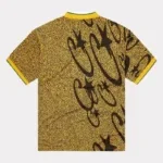 Corteiz Carni Stellations Fußball T-Shirt Gelb