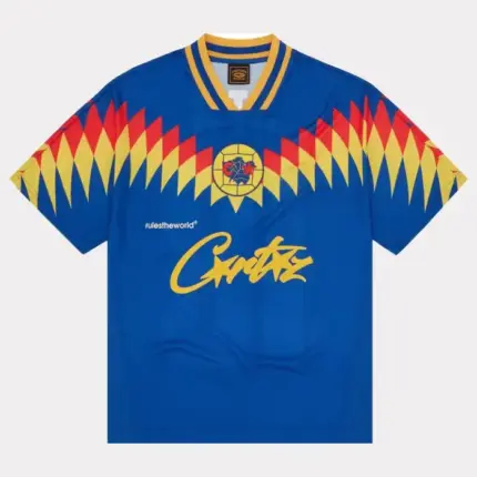 Corteiz Club RTW Fußball-T-Shirt Blau