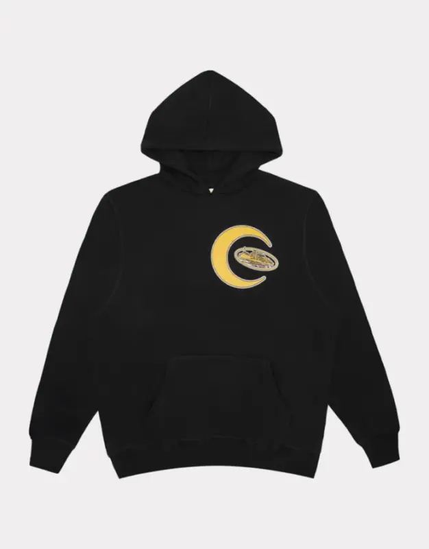 Corteiz Crescent Hoodie Schwarz