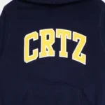 Corteiz Crtz Dropout Hoodie Marineblau