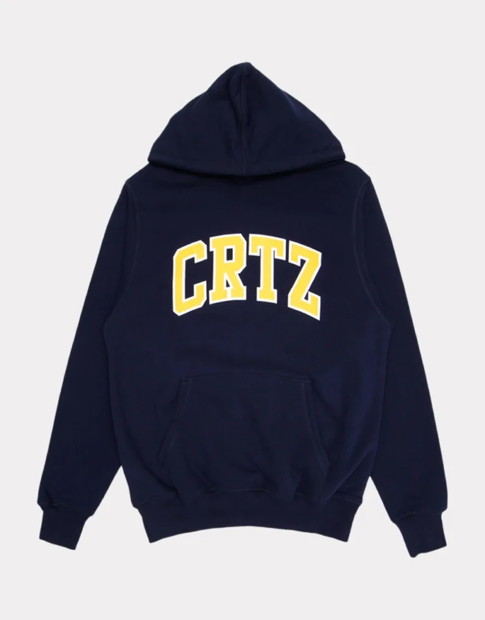Corteiz Crtz Dropout Hoodie Marineblau Corteiz Crtz Dropout Hoodie Marineblau