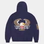 Corteiz Dipset Zip-Up Hoodie Navy