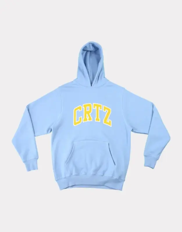 Corteiz Dropout Hoodie Babyblau