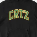 Corteiz Dropout Hoodie Schwarz