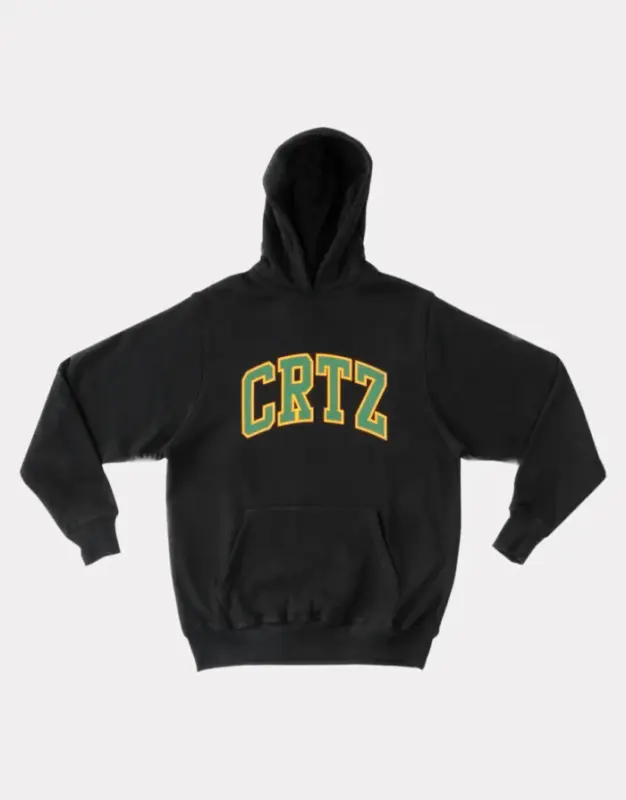 Corteiz Dropout Hoodie Schwarz
