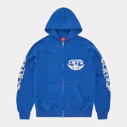 Corteiz Gasolina doppeltem Reißverschluss Hoodie