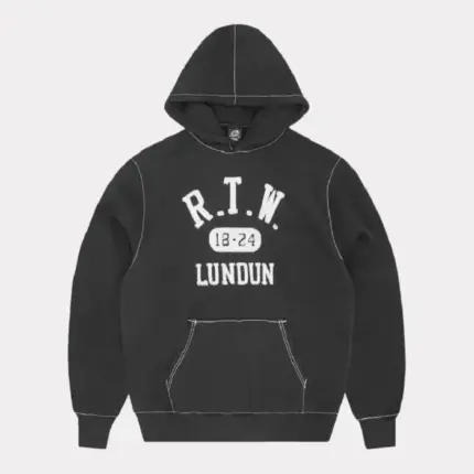 Corteiz RTW College Black Hoodie