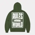 Corteiz RTW Green Hoodie Forest