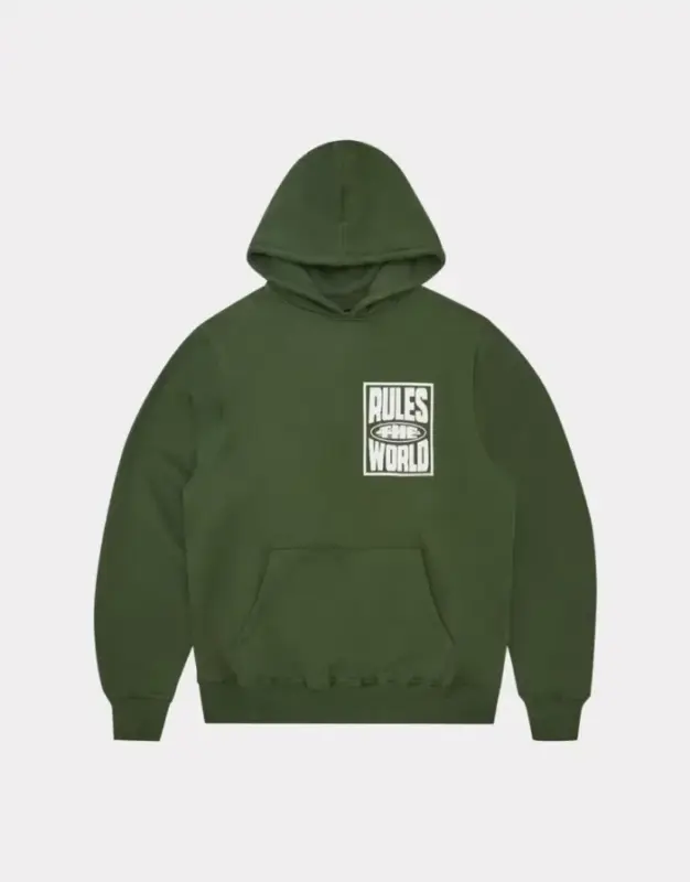 Corteiz RTW Green Hoodie Forest