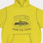 Corteiz Superior Gelb Hoodie