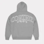 Corteiz Superior Royale Zip Grau Hoodie