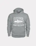 Corteiz X Supreme Hoodie Grau