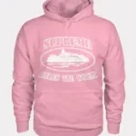 Corteiz X Supreme Hoodie Grau