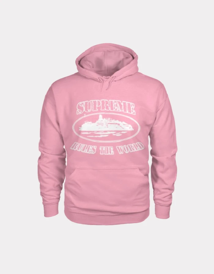 Corteiz X Supreme Hoodie Grau Corteiz X Supreme Hoodie Grau